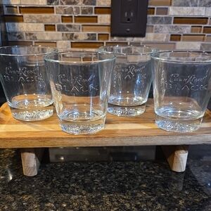 Black Whiskey Glass Set